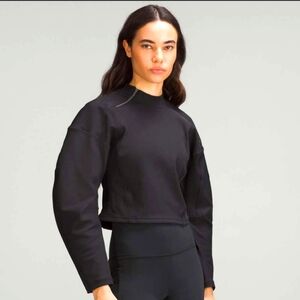 Lululemon Ribbed Luxtreme Wide-Sleeve Pullover